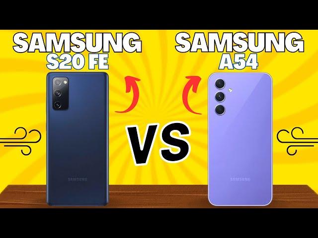 Samsung S20 FE vs Samsung A54 Deutsch | Vergleich