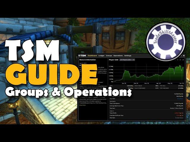 Beginners TSM Guide Basic Groups & Operations World of Warcraft