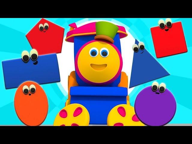 боб цвета поезд | узнать цвета | разные имена цветов | Bob Colors Train | Bob The Train Russia