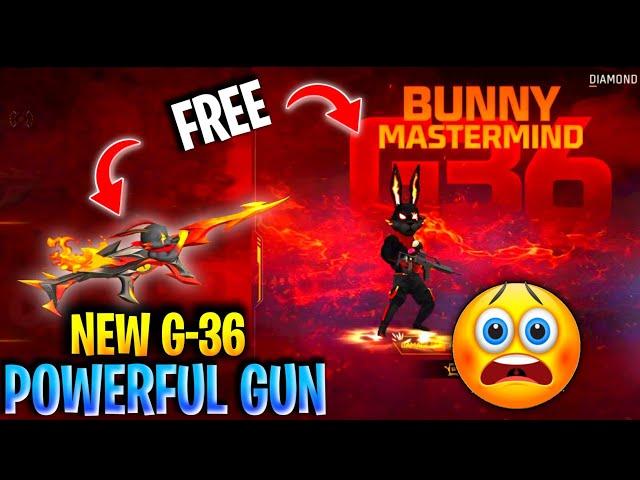 New Bunny G-36 Gun Skin  | Luck Royale Bunny Mastermind G-36  #shorts #short