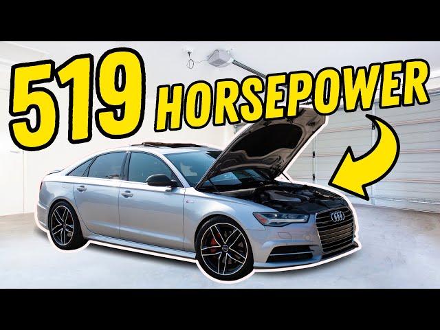 Tuned Audi A6 Build Review | POV Drive + Sounds + Pulls!!