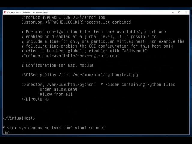 Embedding Python In Apache2 Web Service using wsgi - Linux