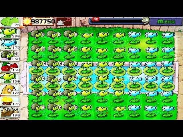 Plants vs Zombies Hack - All Pea PvZ vs Gargantuar