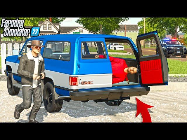 GARRETT GOT KIDNAPPED | SEARCH AND RESCUE | FARMING SIMULATOR 22