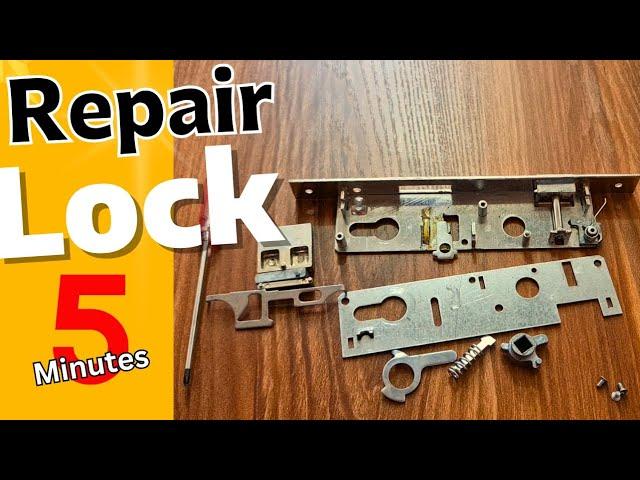 repair and mortise lock just in 5 minutes| install door lock