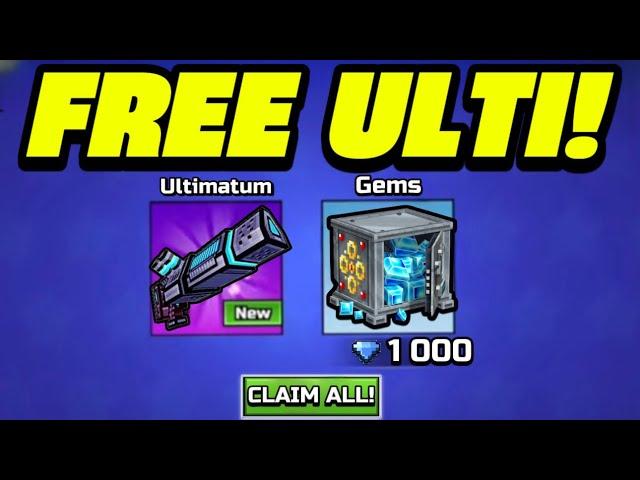 How To Get Ultimatum For FREE In 2024! - Pixel Gun 3D