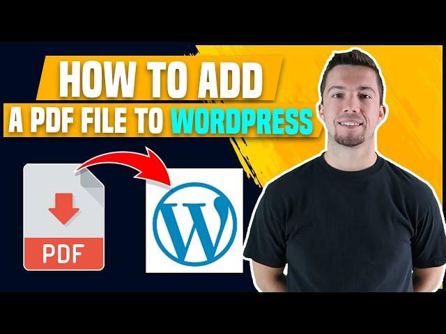 How to Add PDF Files to WordPress And Create a Download PDF Link