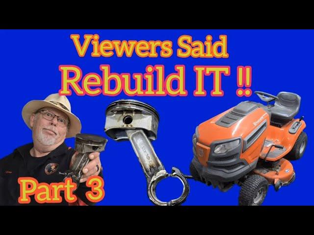 Briggs and Stratton Engine Rebuild - Getting the Locked Up Engine Running Again! | Part 3