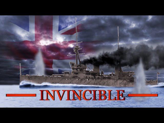 HMS Invincible - первый линейный крейсер Британской Империи.