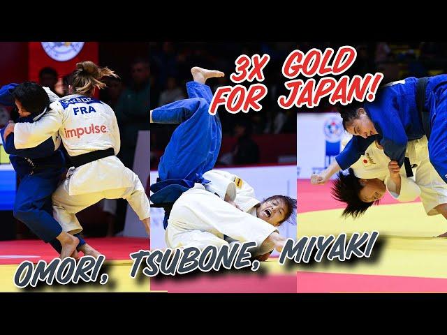 OOMORI, TSUNOBE, MIYAKI Take gold for Japan - Tashkent GS 2025