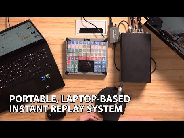 My Portable, Laptop-Based Instant Replay/Slow-Mo System (vMix/DeckLink)