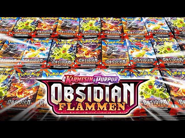 1000 OBSIDIANFLAMMEN Pokémon BOOSTER Opening! 