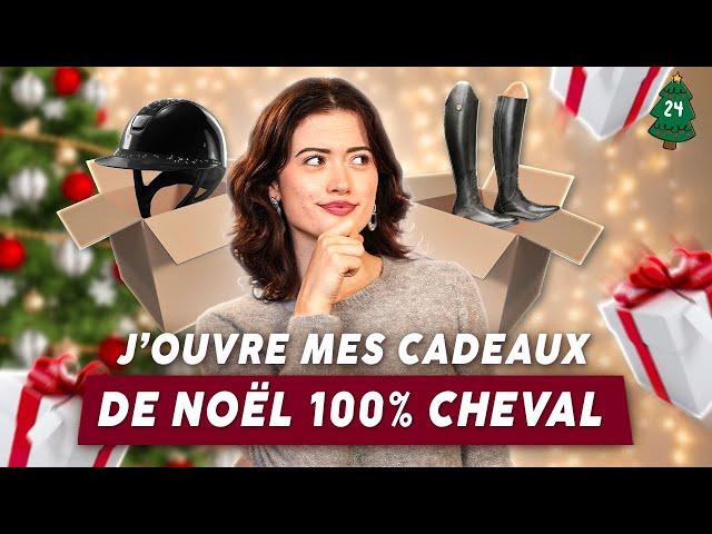 ÉNORME UNBOXING DE NOËL 100% CHEVAL...  #equitation #cheval