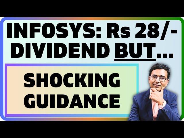 Big Shock in Infosys: Guidance down | Infosys Dividend out 2024 | Infosys latest news