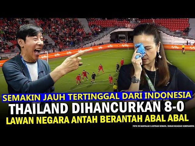  BABAK PERTAMA SUDAH KEBOBOLAN 6 GOAL ‼️ Thailand Dihancurkan 8-0, Bukan Levelnya Timnas Indonesia?