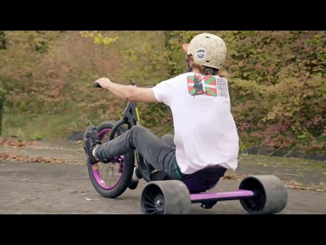 Triad Syndicate 3 - Professional Drift Trike in Purple Black