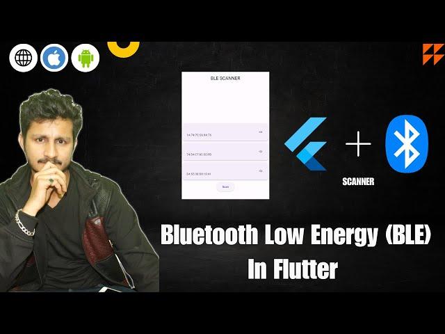 Bluetooth Low Energy (BLE) In Flutter - BLE SCANNER