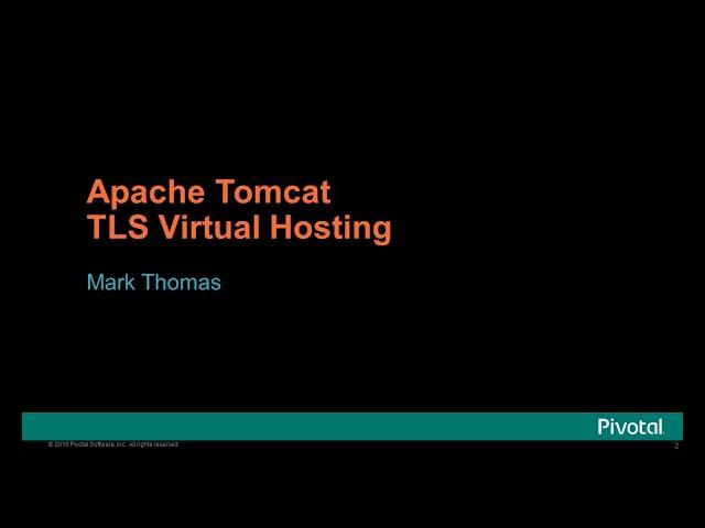 Apache Tomcat: TLS Virtual Hosting