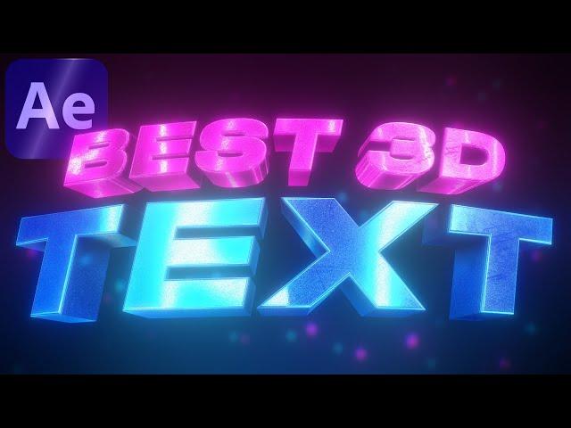 The SECRET to INSANE Element 3D Text [TUTORIAL]