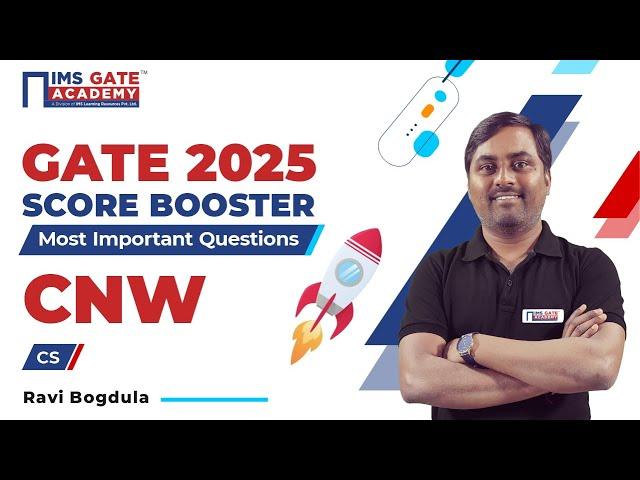 GATE 2025 CSE Score Booster | Computer Network Questions | GATE 2025 3 Hrs Marathon | Ravi Bogdula