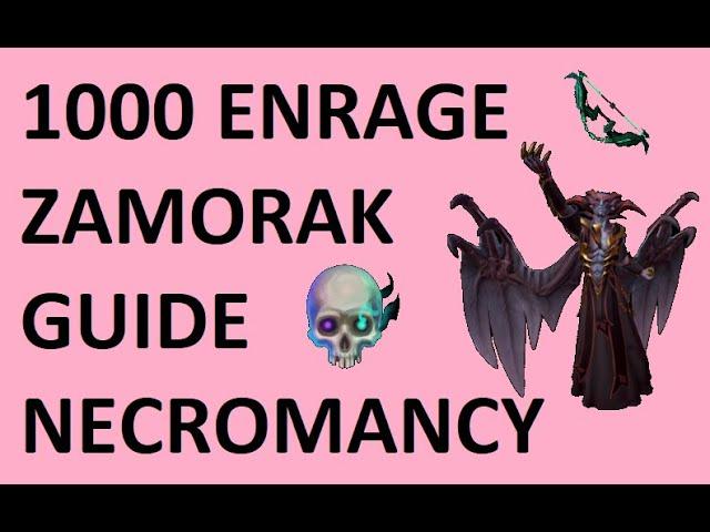 XJ9's Zamorak 1k Enrage Guide - Necromancy - Fast, safe and easy kills! How to trivialize mechanics!