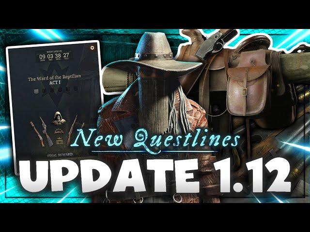 Update 1.12 in Hunt: Showdown | ROAMING GATOR BOSS?? | NEW GUNS! | NEW TUTORIAL! | NEW QUESTLINES!