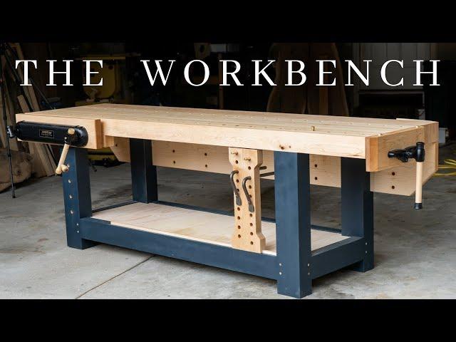 The PERFECT Woodworking Workbench // How To Build The Ultimate Hybrid Workholding Bench