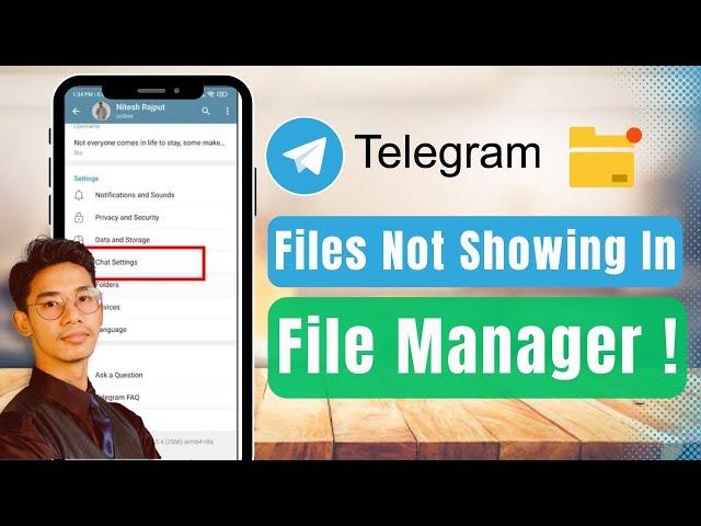 Telegram Files Not Showing in File Manager Android !