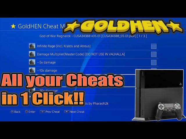 Your Easiest Guide to have Cheats on your PS4 | 2024