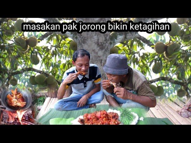 MUKBANG AYAM UNGKAP BALADO dipondok durian