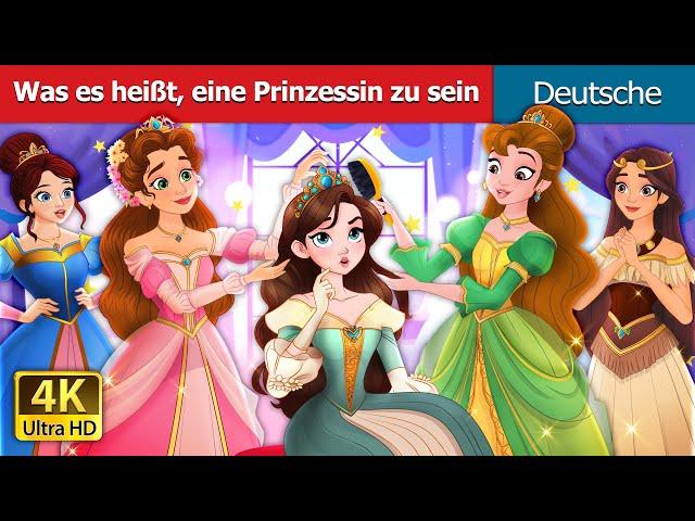 Was es heißt, eine Prinzessin zu sein | How to be a Princess | in German |  @GermanFairyTales