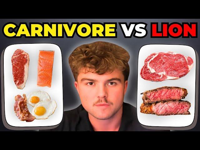 Carnivore vs Lion Diet: What's The Difference?