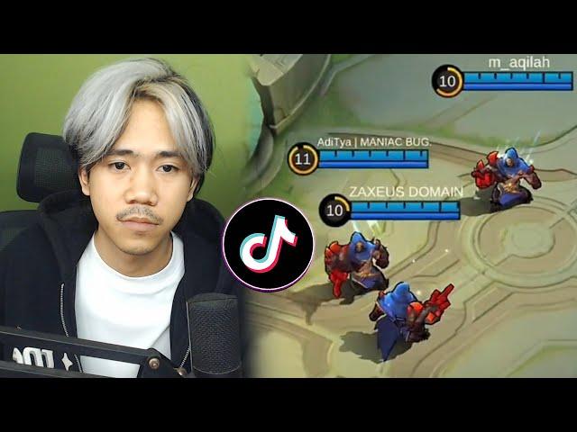 REACTION TIKTOK MOBILE LEGENDS - MARKOREC #91