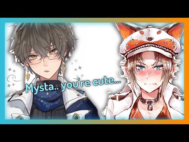 𝐈𝐤𝐞 𝐚𝐜𝐜𝐢𝐝𝐞𝐧𝐭𝐚𝐥𝐥𝐲 𝐟𝐥𝐢𝐫𝐭𝐬 𝐰𝐢𝐭𝐡 𝐌𝐲𝐬𝐭𝐚【NIJISANJI EN | Mysta Rias】