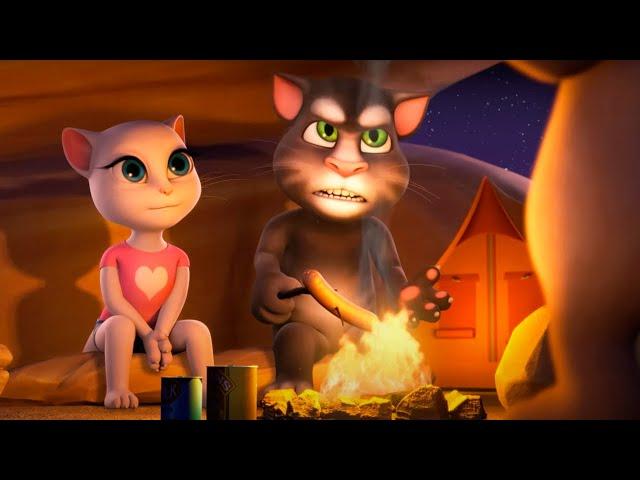 Weekend Camping Trip | Talking Tom & Friends | Season 1 | Cartoons | WildBrain Zoo