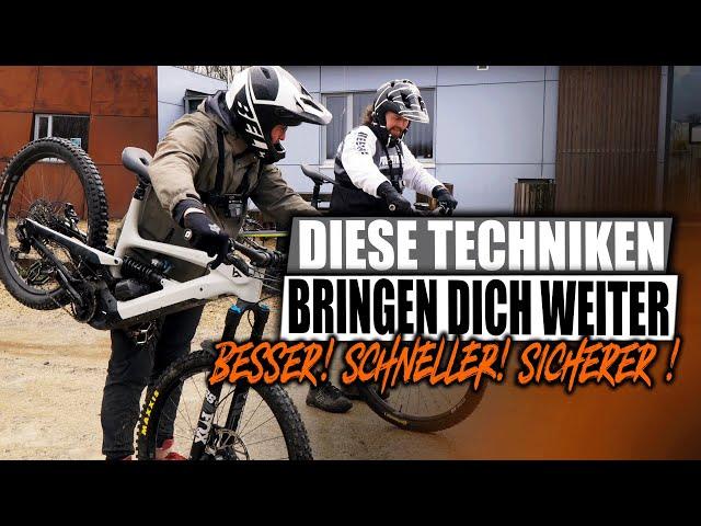 Die 5 BESTEN Mountainbike Fahrtechnik Grundlagen für Anfänger!