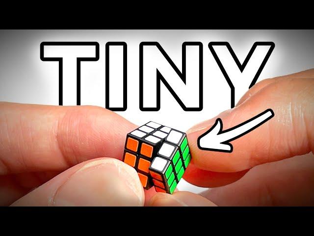 UNBOXING THE WORLD'S SMALLEST RUBIK'S CUBE (1cm!)