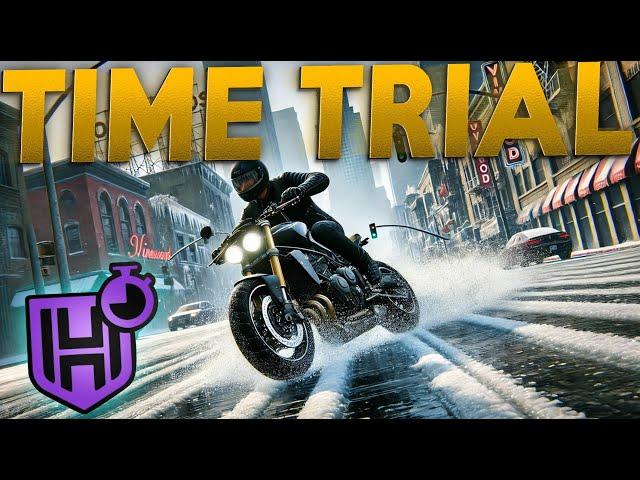 HOW TO COMPLETE TIME TRIALS IN THE SNOW! GTA Online