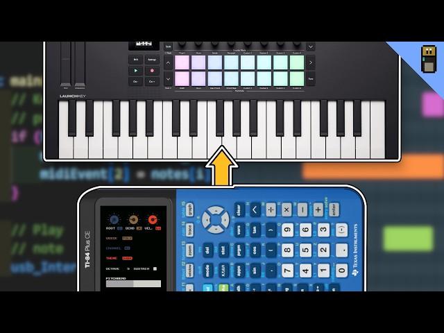 Turning My Calculator Into a MIDI Keyboard (To Play Music)