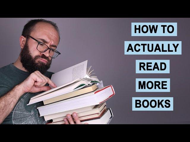 How to Actually Read More Books