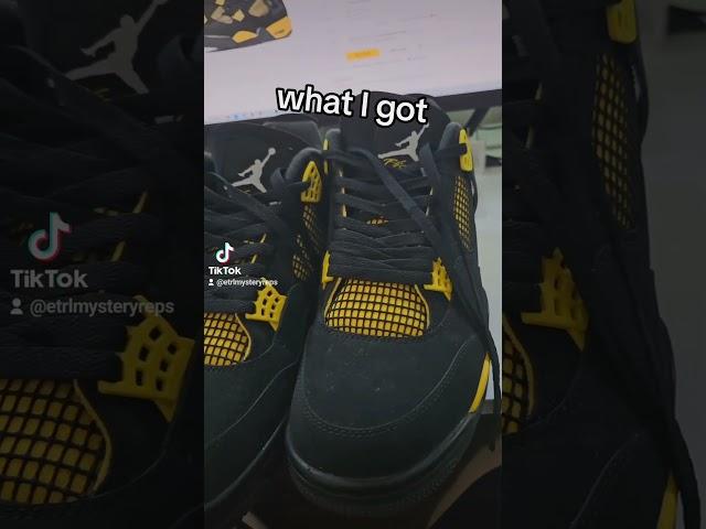 *FAKE* DHGate Jordan 4 reps! best links in YT bio 