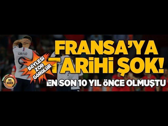 10 yıl sonra ilk kez yaşandı TürkiyeFransa