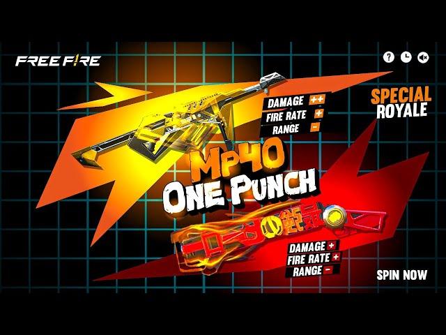 Poker Mp40 Return Confirm Date Free Fire| One Punch Man Collaboration Back | Free Fire New Event ||