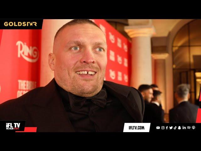 'TYSON FURY (GREEDY BELLY) BEATS ANTHONY JOSHUA' - OLEKSANDR USYK / TALKS DUBOIS REMATCH (EXCLUSIVE)