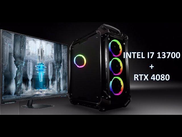 El PC mas potente de mi canal 2023: Intel i7 13700, RTX 4080 + Samsung Odyssey Neo G7 43 inch