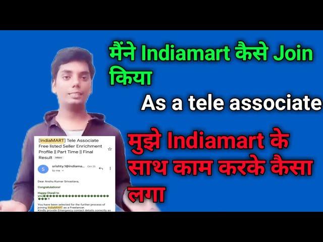 IndiaMART Tele Associate  job review