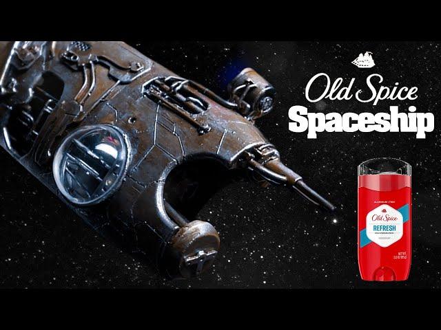 Scratch Building an Old Spice Spaceship model