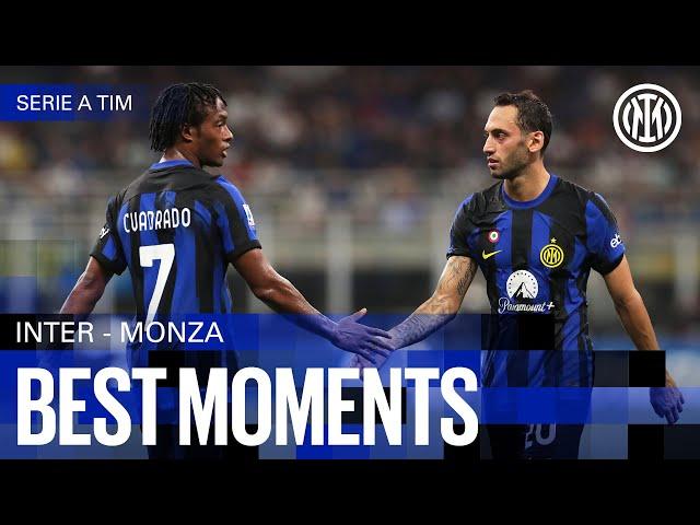 INTER 2-0 MONZA | BEST MOMENTS | PITCHSIDE HIGHLIGHTS 