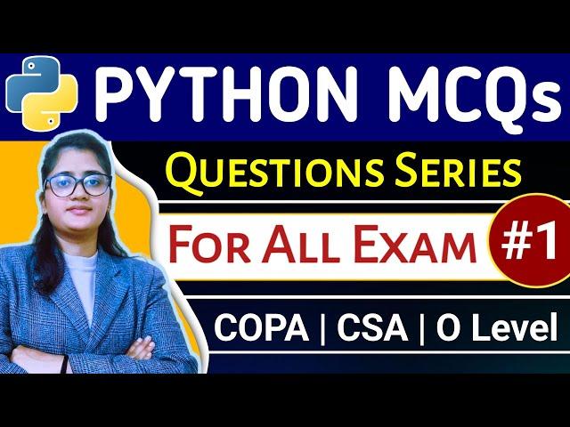 Python Mcqs For All Exam | Python Mcqs Question and Answers | Python Mcqs | Python Mcq 2024 | Python