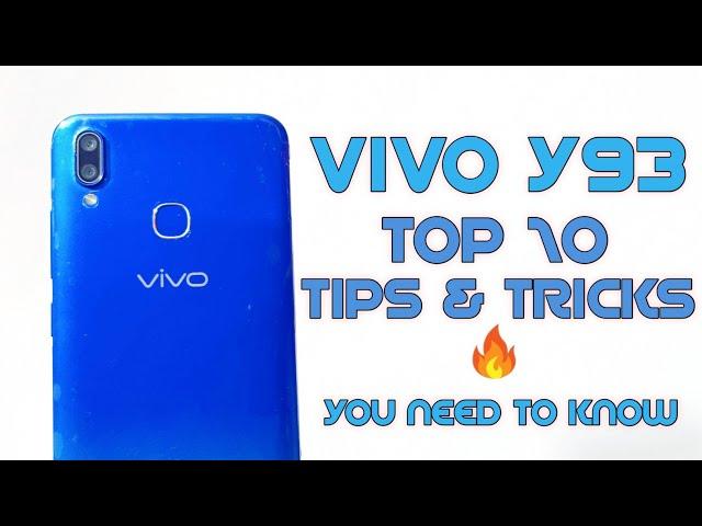 Vivo Y93 Top 10 Tips & Tricks You Need To Know